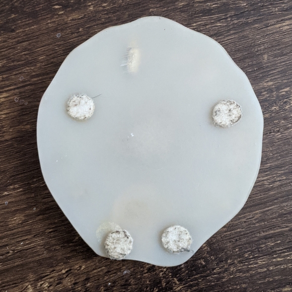 Kitchen Vintage Lucite Seashell Spoon Rest Poshmark